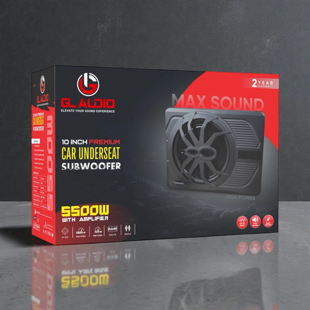 10 INCH PREMIUM CAR UNDERSEAT SUBWOOFER